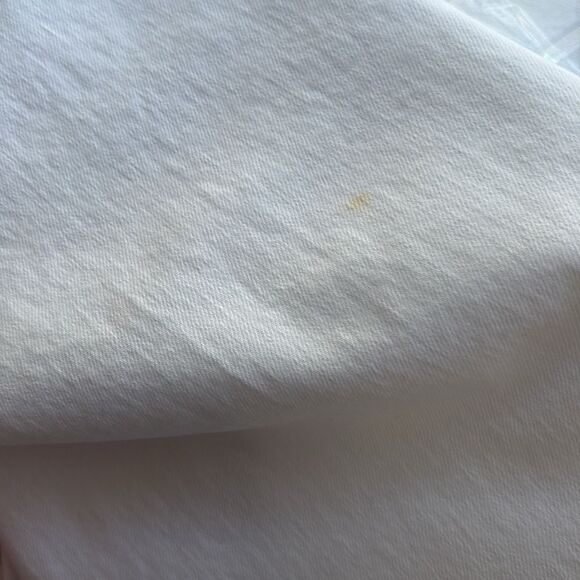 J Crew Slim Wide Leg Jeans Womens Size 32 White - Picture 15 of 15